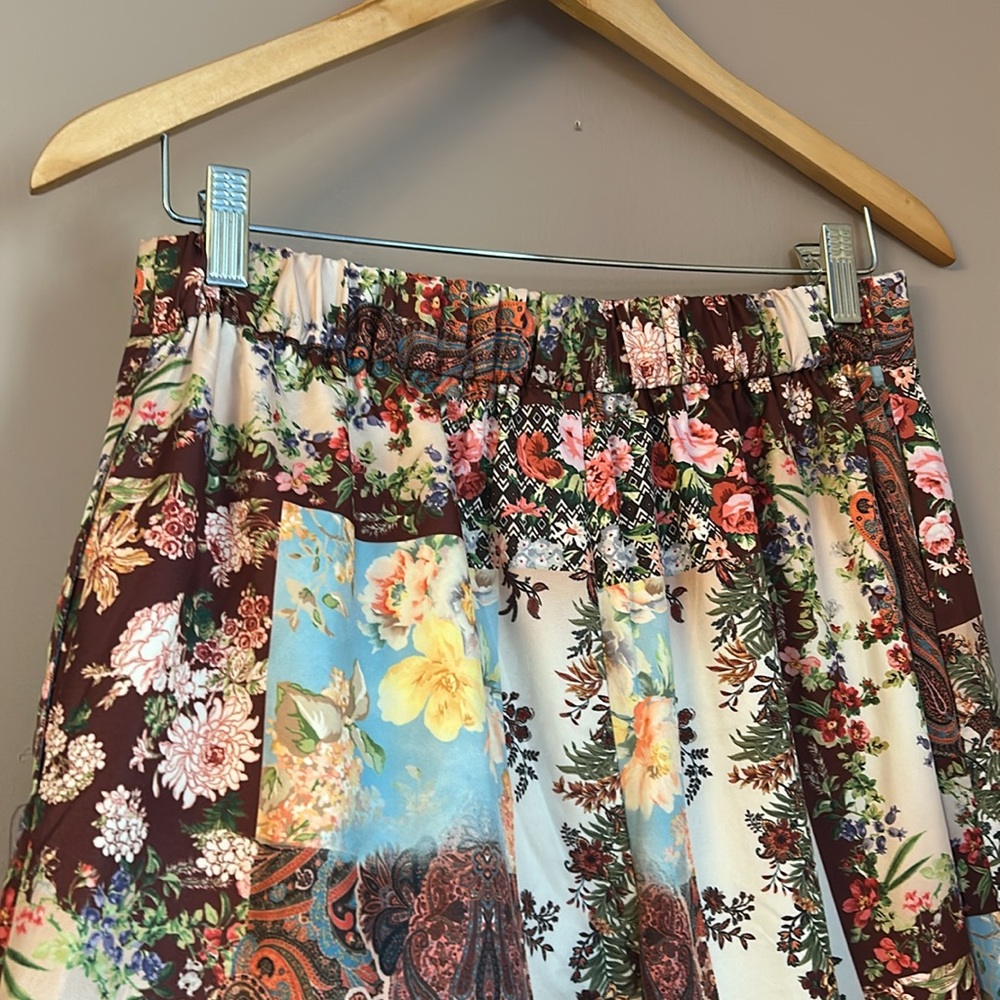 Boston Proper Patchwork Mixed Prints Floralpaisle… - image 3